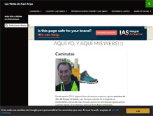 Tablet Screenshot of javierarpa.com